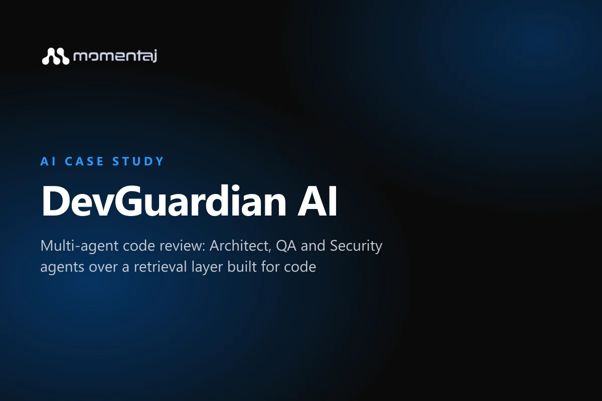 DevGuardian AI - Multi-Agent Code Review Platform screenshot