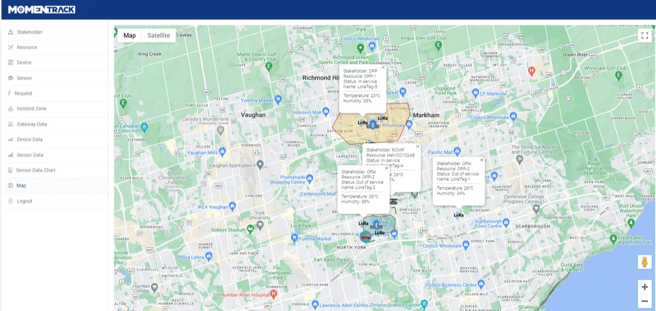 Momentrack - Real-Time Fleet Tracking screenshot